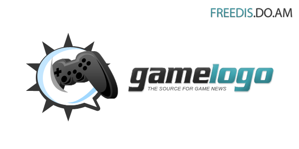 PSD Логотип для фотошопа "GameLogo"
